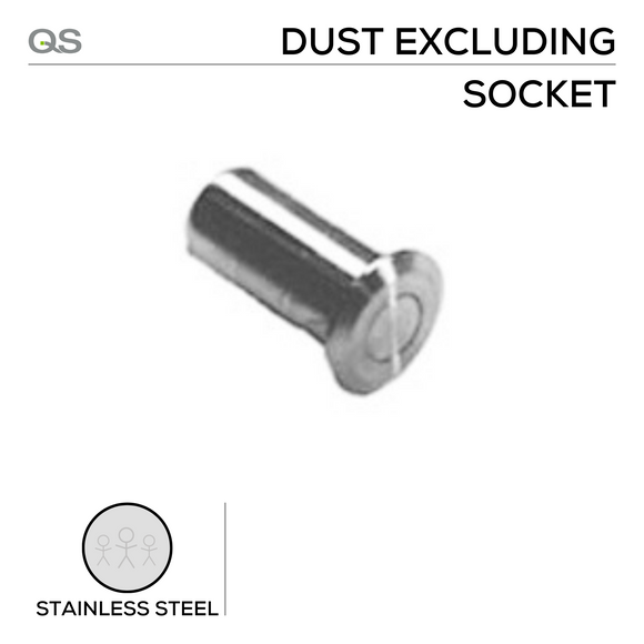 QS4492, Dust Excluding Socket, 832mm (l), Stainless Steel, QS
