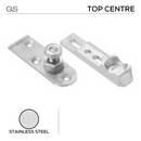 QS5502 pivot 100kg, Bottom Pivot, 100 (kg), Stainless Steel, QS-2