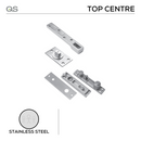 QS5504 pivot set, Pivot Set, 250 (kg), Stainless Steel, QS-2