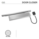 QS760/ET, Door Closers, Silver Painted, QS-1