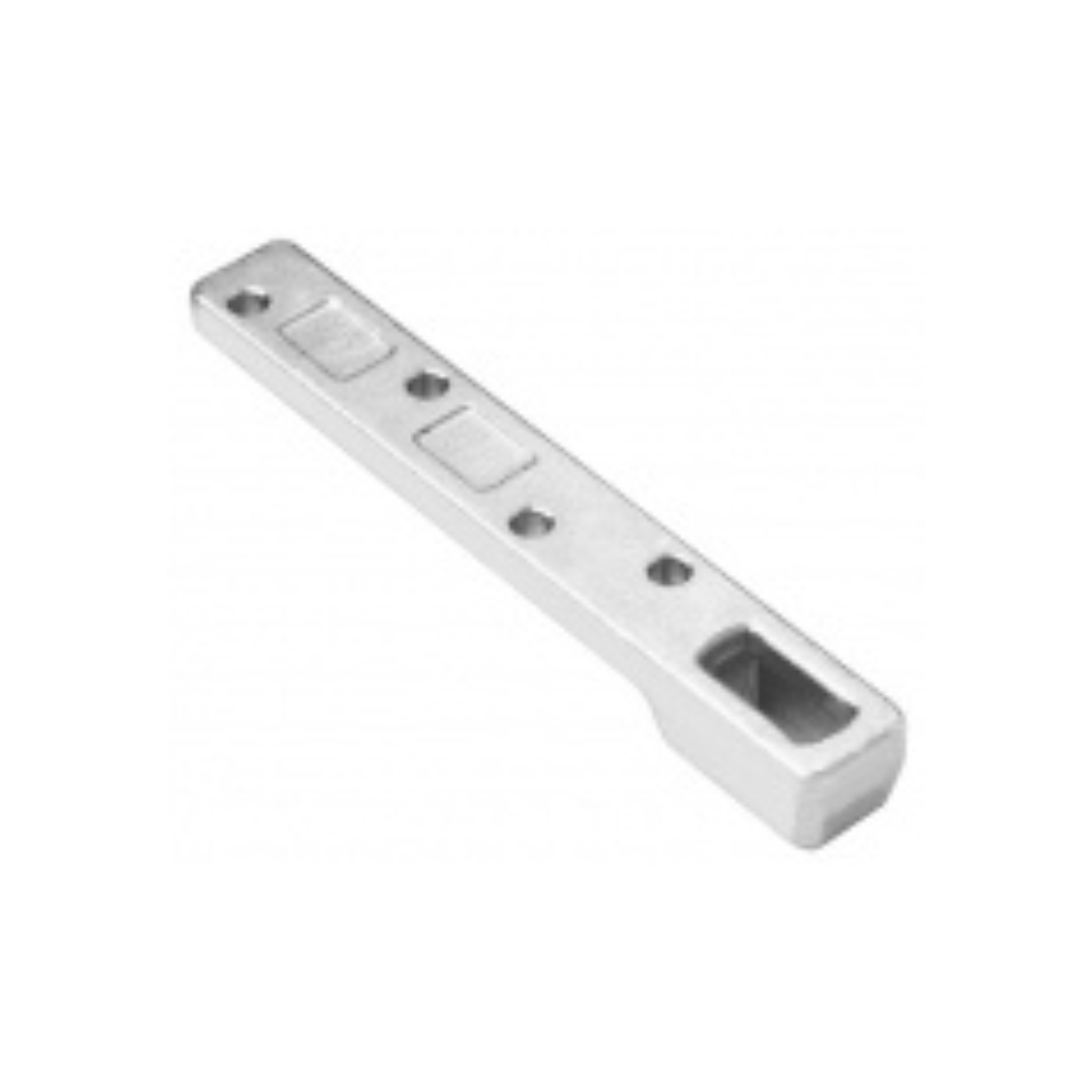 QS8815 door strap ADJ, Door Strap, Double Action, Adjustable, Stainless Steel, QS