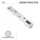 QS8815 door strap STD, Door Strap, Double Action, Standard, Stainless Steel, QS-1
