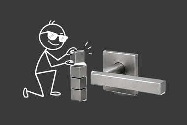 SQUARE LEVER HANDLES