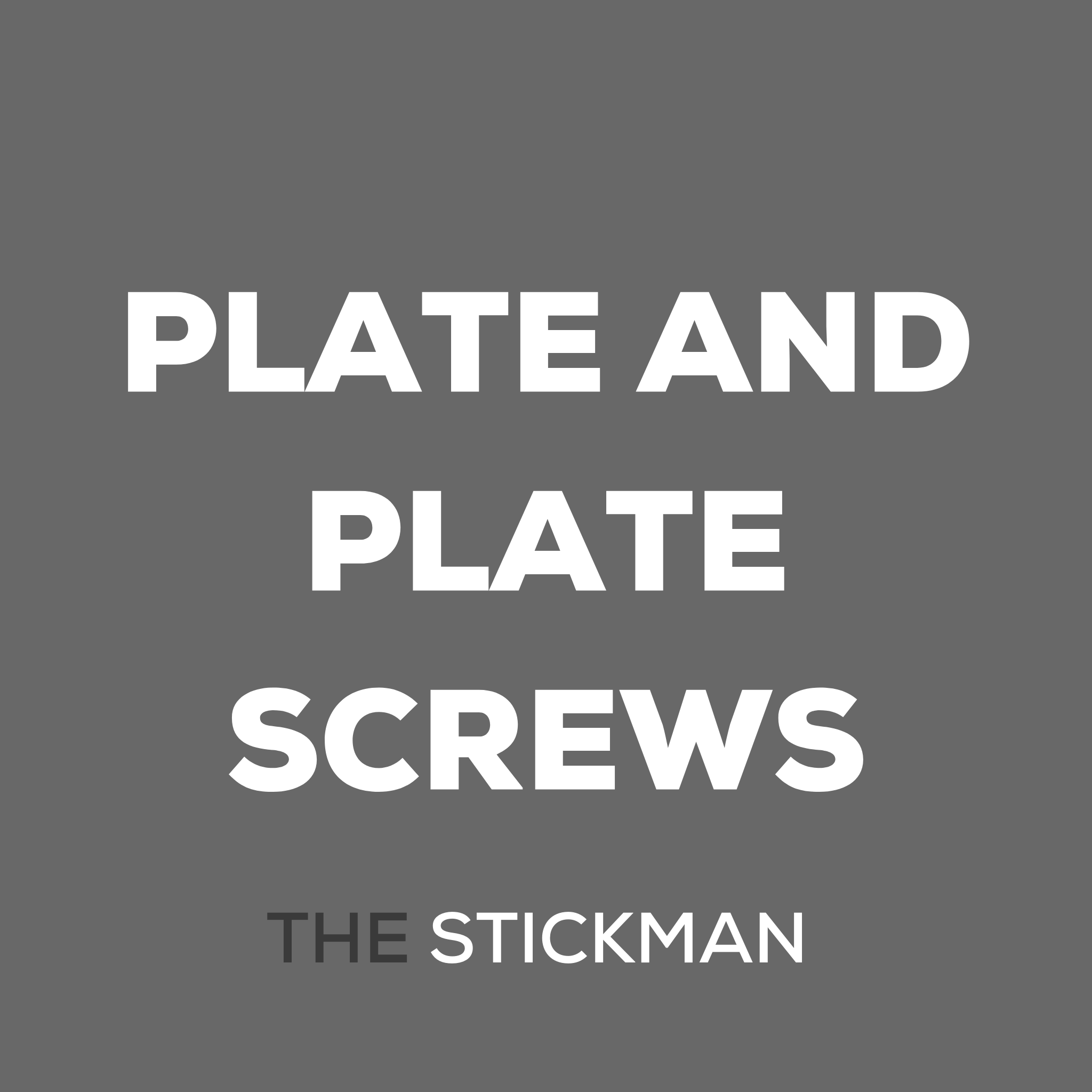 Plate & Plate Screws
