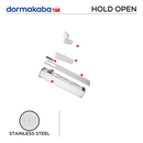 BTS80 SAT EN3 , Floorspring Set, Single Action, Hold Open, 300 kg, 1400mm (w), Timber, EN 3, Standard, 7411K/56E Top Centre, 7411/56 Bottom Strap, DORMAKABA-1