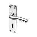 Coupe  Inari, Lever Handles, Tubular, On Plate, Stainless Steel, QS-2