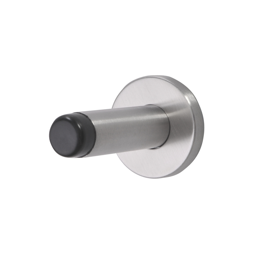 DDH-SS-020, Door Stop, 76.5mm (l) x 45mm (Ø), Stainless Steel, DORMAKA ...