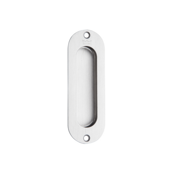 DFPSS024, Pull Handle, Recessed, Flush, Oval, 120mm (l) x 40mm (w