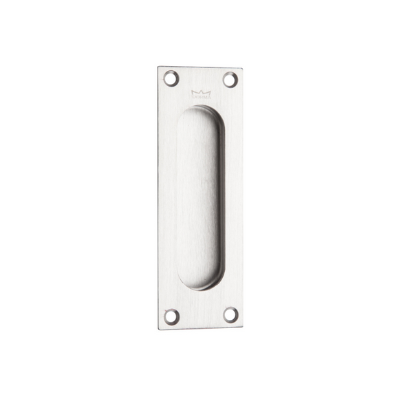 DFP-PVD-025 PVD Black, Pull Handle, Recessed, Flush, Rectangular, 120mm (l) x 44mm (w), PVD Black, DORMAKABA