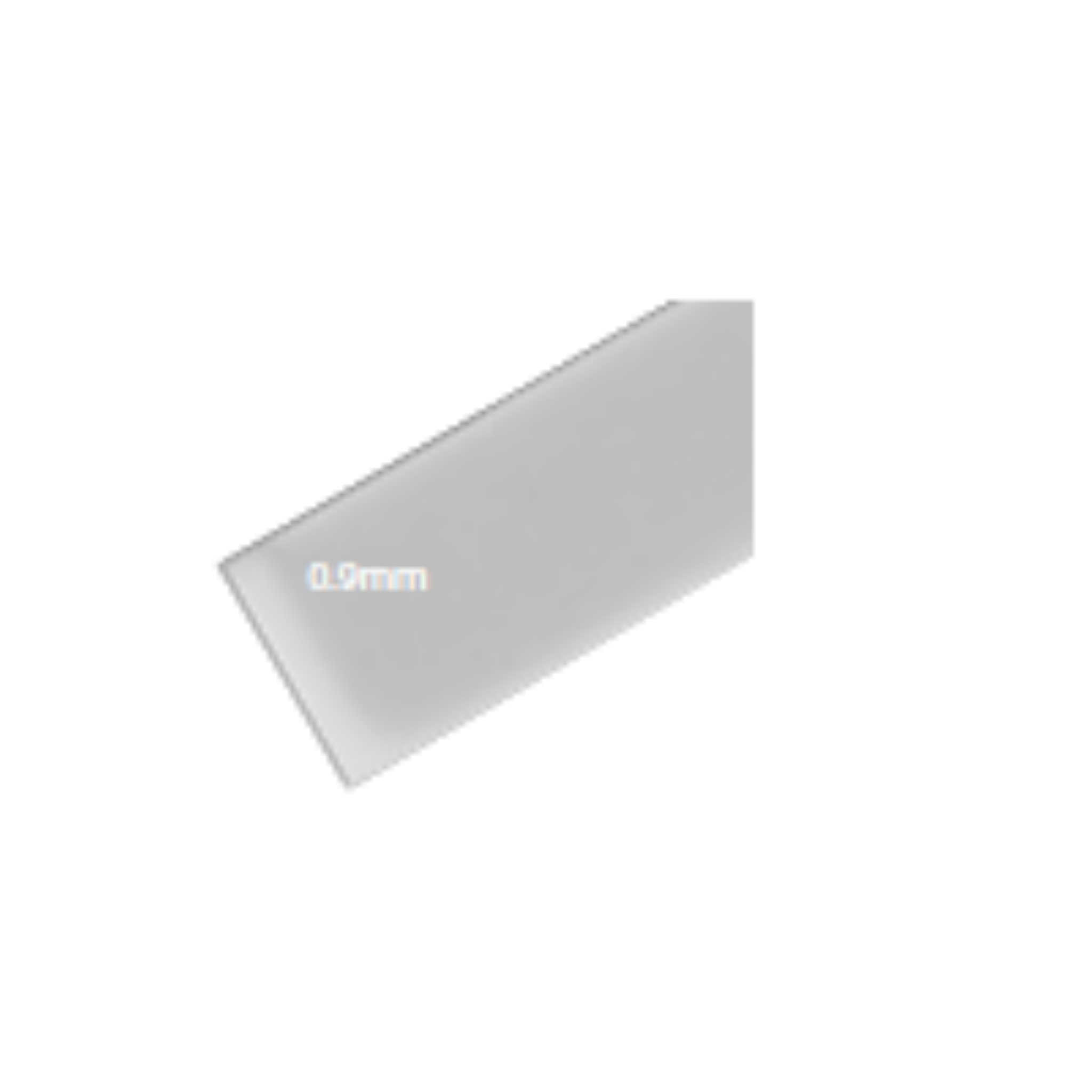 DKP-SS-163, Kick Plate, 0.9mm (t), Grade 430, Brushed Stainless Steel, Dormakaba