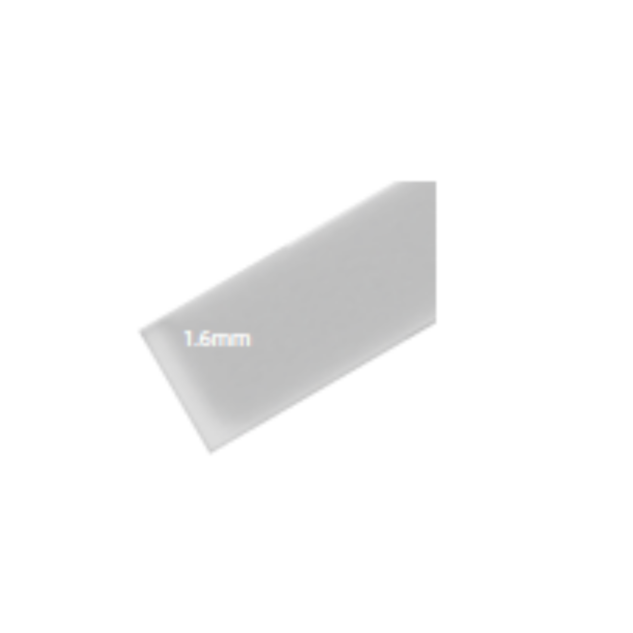 DKP-SS-165-304, Kick Plate, 1.6mm (t), Grade 304, Brushed Stainless Steel, DORMAKABA