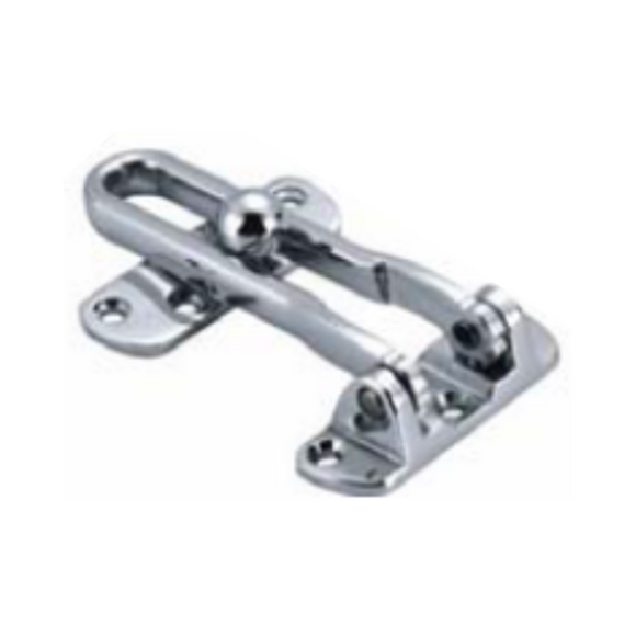 FDG01.SN, Door Guard, Wishbone, 108mm (l) x 63mm (w), Satin Nickel, CISA