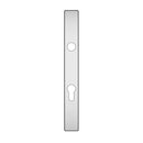QS4428 CYL, Plate, Narrow Rectangular, 225mm (l) x 28mm (w), Supplied with QS Handle (Price if purchasing a Qs handle at same time), Stainless Steel, QS-2