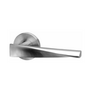QS Stainless Steel Lever Handle shown in finish detail, giving patio and sliding doors clean stainless confidence.