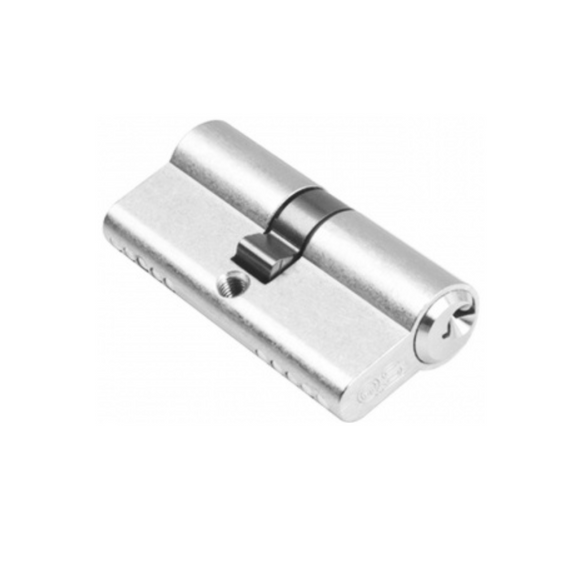 QS1103/Black, 60mm - 30/30, Double Cylinder, Key to Key, Keyed to Differ (Standard), 3 Keys, 5 Pin, Matt Black, QS