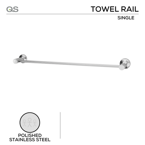 QS Stainless Steel Bathroom Accessories main product view for bathroom doors — strong stainless style.