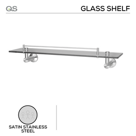 QS Stainless Steel Bathroom Accessories shown in main product view, giving bathroom doors clean stainless confidence.