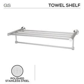 QS Stainless Steel Bathroom Accessories main product view for bathroom doors — strong stainless style.