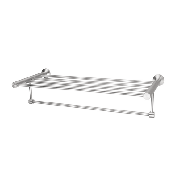 QS Stainless Steel Bathroom Accessories close-up detail; clean stainless confidence for a better door setup.