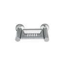 QS Stainless Steel Bathroom Accessories close-up detail; clean stainless confidence for a better door setup.