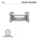 Main product view showing QS Stainless Steel Bathroom Accessories — tough stainless shine for bathroom doors.