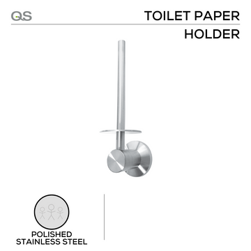 QS Stainless Steel Bathroom Accessories shown in main product view, giving bathroom doors clean stainless confidence.