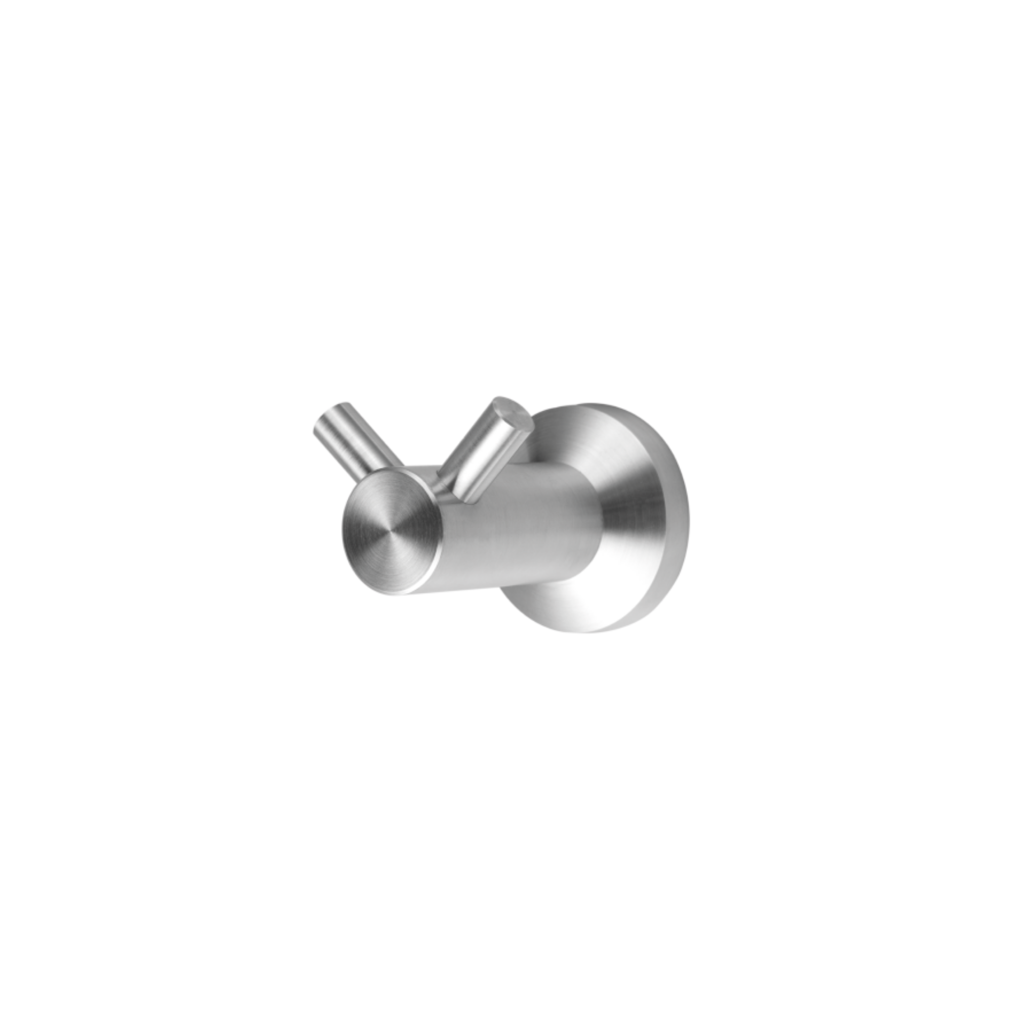 QS1514/PSS, Hook, Double Robe, Polished Stainless Steel, QS