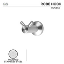 QS Stainless Steel Bathroom Accessories main product view for bathroom doors — strong stainless style.