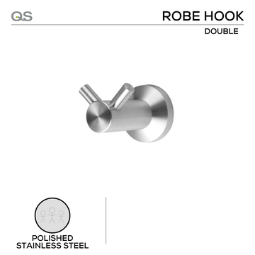 QS Stainless Steel Bathroom Accessories main product view for bathroom doors — strong stainless style.