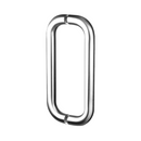 QS2203 D Handle, Pull Handle, Round, D Handle, BTB, 19mm (Ø) x 130mm (ctc), Stainless Steel, QS-2