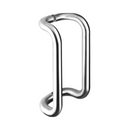 QS2301 Cranked D, Pull Handle, Round, D Handle, BTB, 30mm (Ø) x 300mm (l) x 300mm (ctc), Stainless Steel, QS-2