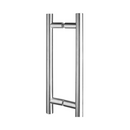 QS2501 T Handle, Pull Handle, Round, T Handle, BTB, 30mm (Ø) x 500mm (l) x 400mm (ctc), Stainless Steel, QS-2