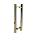 QS2507 PVD T Handle, Pull Handle, Round, T Handle, BTB, 30mm (Ø) x 400mm (l) x 300mm (ctc), Stainless Steel with PVD Brass Finish, QS-2