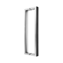 QS2622 SQ SECT, Pull Handle, Square, D Handle, BTB, 19mm (d) x 319mm (l) x 300mm (ctc), Stainless Steel, QS-2