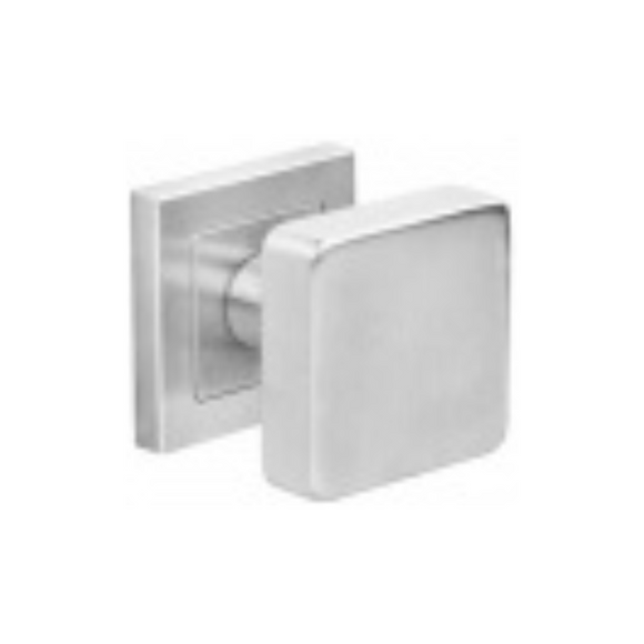 QS3810, Knob Handle, Fixed Square Flat, Stainless Steel, QS