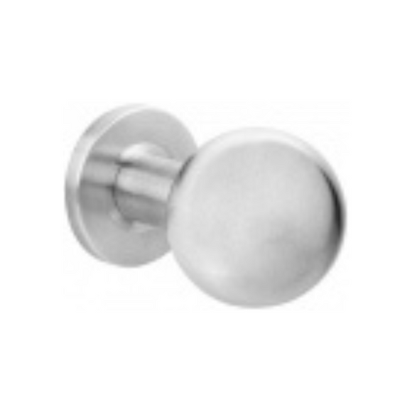 QS3820, Knob Handle, Fixed Round Ball, Stainless Steel, QS