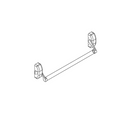 QS400/1, Panic Hardwares, Push Bar, Single Point Locking, EN1125 and EN1634 rated, Stainless Steel, QS-2