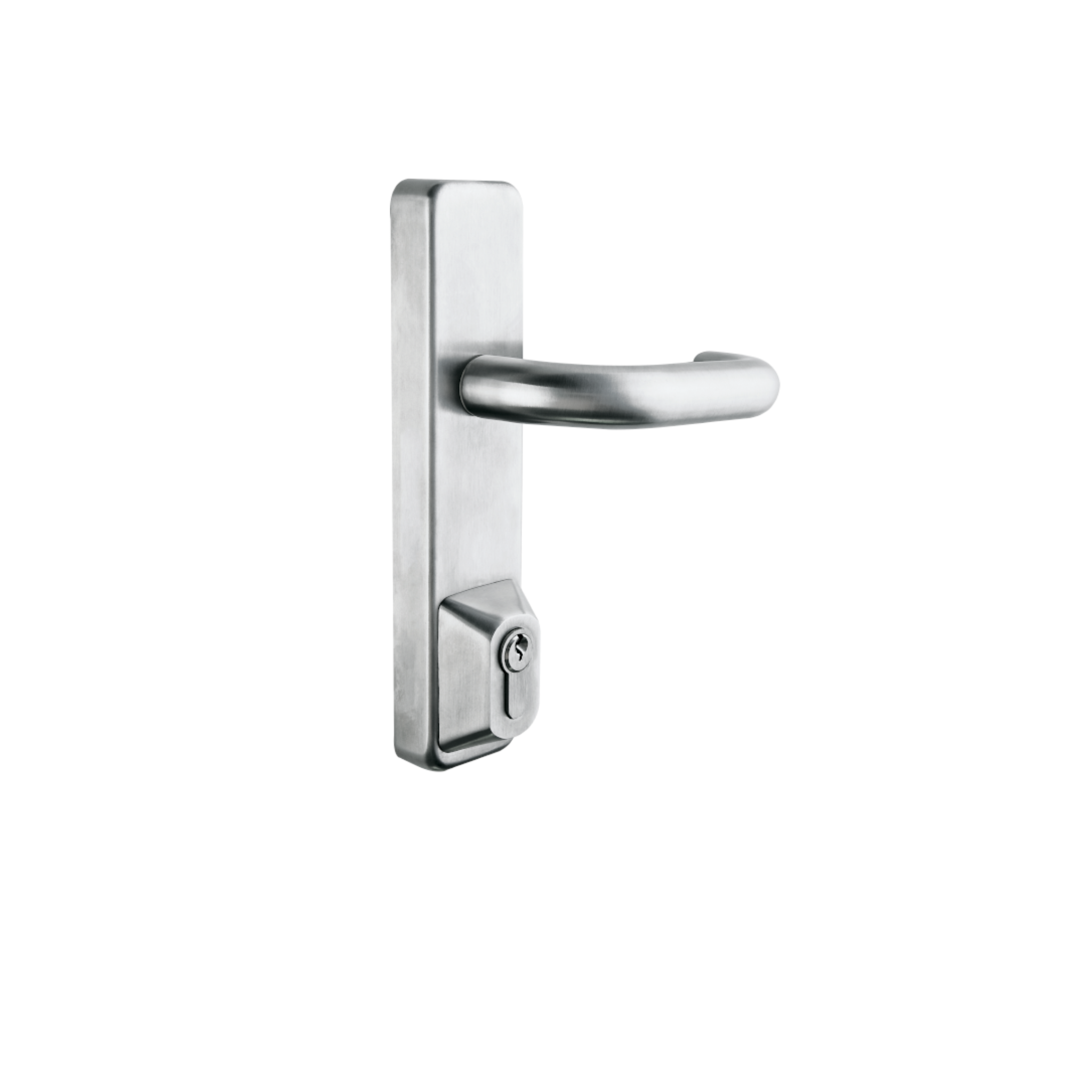 QS430, Panic Hardwares, Lever Handle on Plate, For use with QS400 series, Stainless Steel, QS