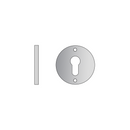 QS4403/FL, Cylinder Escutcheon, Flush Round Rose, 52mm (h) x 52mm (w) x 2mm (t), Stainless Steel, QS-2
