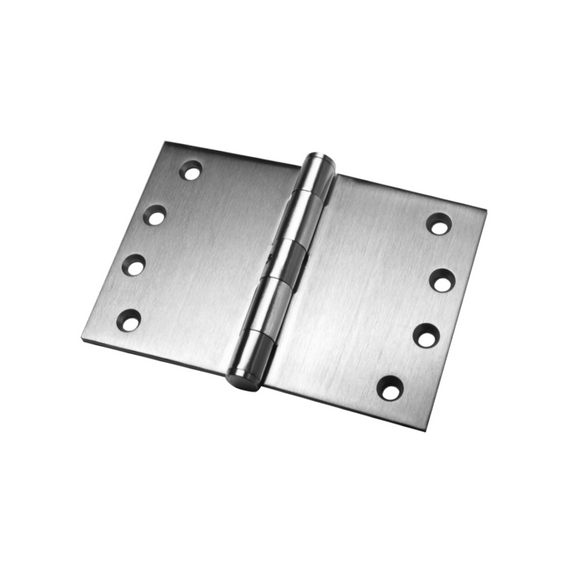 QS4412/3 200mm, Projection Hinge, 2 x Hinges (1 Pair), 100mm (h) x 200mm (w) x 3mm (t), Stainless Steel, QS