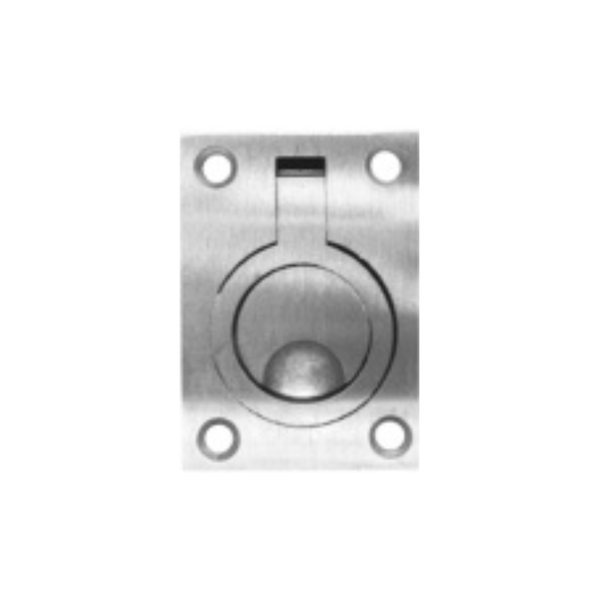 QS4413, Ring Pull, , 63mm (l) x 44mm (w), Stainless Steel, QS