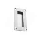 QS4419 PVD, Flush Pull, Rectangular, 102mm (l) x 51mm (w), PVD Brass, QS-2
