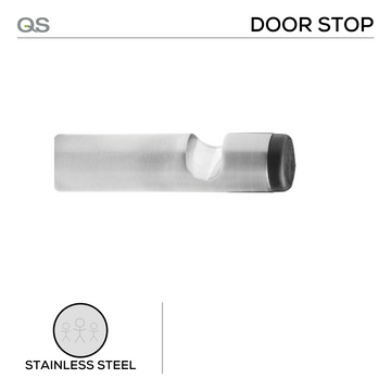 QS Stainless Steel Door Stop main product view for doors — strong stainless style.