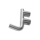 QS4435, Coat Hook , Solid, Small, Stainless Steel, QS-2