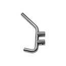 QS4436, Coat Hook , Solid, Large, Stainless Steel, QS-2