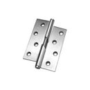 QS4440 LH, Rising Hinge, Left Hand, 2 x Hinges (1 Pair), 100mm (h) x 76mm (w) x 2mm (t), Stainless Steel, QS-2