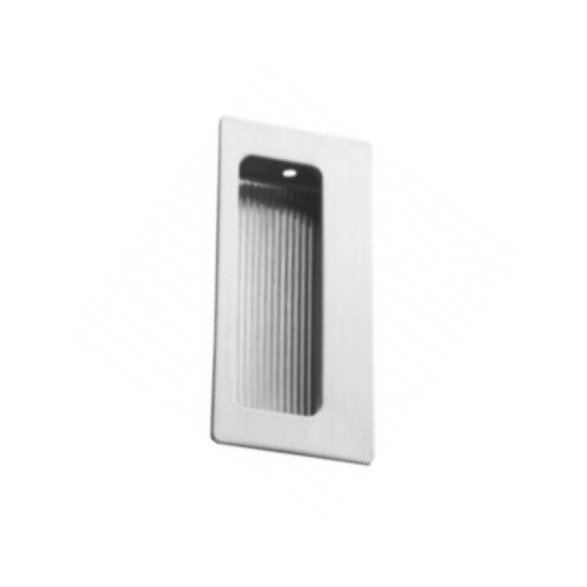 QS4450, Flush Pull, Rectangular, 85mm (l) x 33.5mm (w), Stainless Steel, QS