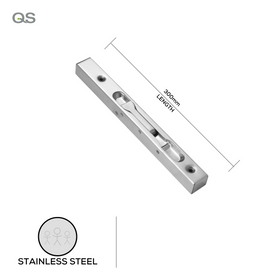 QS4451/2 300, Door Bolt, 300mm (l), Stainless Steel, QS