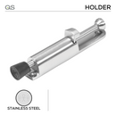 QS4461, Door Holder, Satin Nickel, QS-1