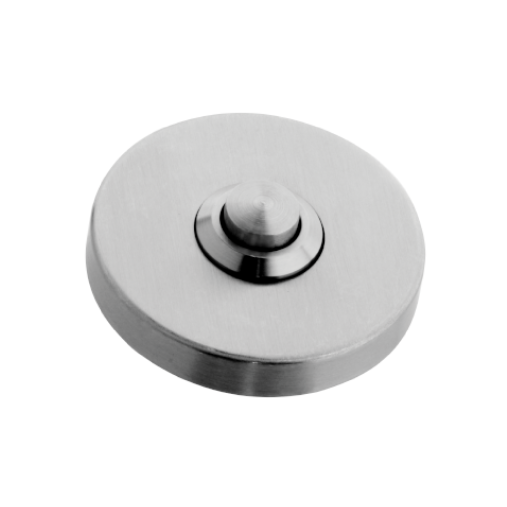 QS4465, Door Bell, 52mm (Ø), On Round Rose, Stainless Steel, QS